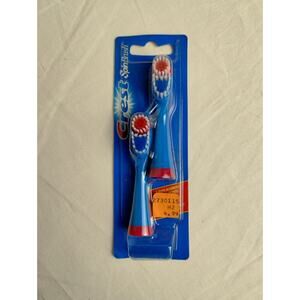 Crest Spin Brush Classic Replacement Heads 2 Pack Blue / Red